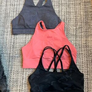 lululemon athletica 3-pack Bras Sz 8